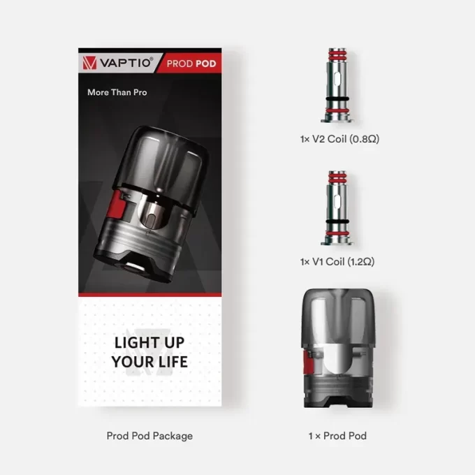 VAPTIO PROD【 帕拉德一代】帕拉德自由派 帕拉德二代 prod v1 v2 v3 成品芯 霧化芯 替換芯 線圈 電子煙空倉主機煙彈 電子煙主機 煙彈 成品霧化器 可替換煙倉 煙芯 電子煙耗材