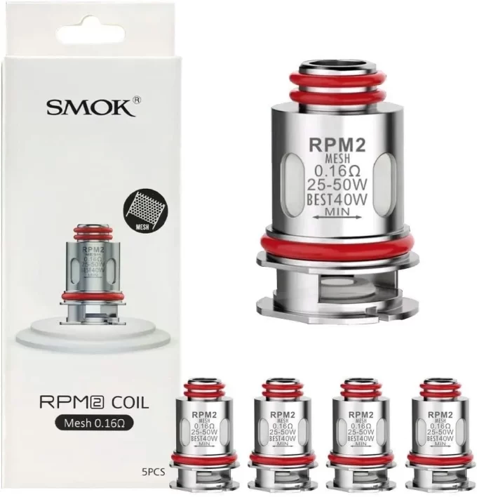 SMOK RPM2 REPLACEMENT COILS/ 0.16ohm成品芯 霧化芯 替換芯 線圈 電子煙空倉主機煙彈 電子煙主機 煙彈 成品霧化器 可替換煙倉 煙芯 電子煙耗材