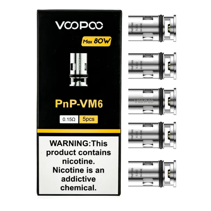 VOOPOO PnP系列 tpp系列成品芯 argus air/vinci/DRAG/S/X 芯子 成品芯 霧化芯 替換芯 線圈 電子煙空倉主機煙彈 成品霧化器 可替換煙倉 煙芯 電子煙耗材